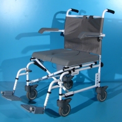 Scaun pliabil pentru WC si baie din aluminiu Drive