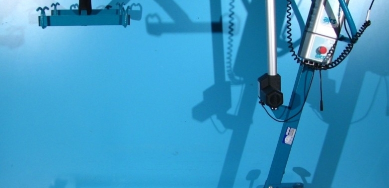 Macara pentru ridicarea si transportul pacientilor