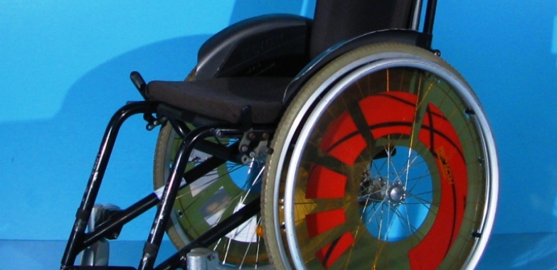 Scaun cu rotile activ din aluminiu