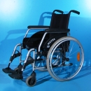 Scaun cu rotile  Meyra – sezut 43 cm