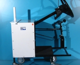 Simulator de conducere pentru persoane cu mobilitate redusa