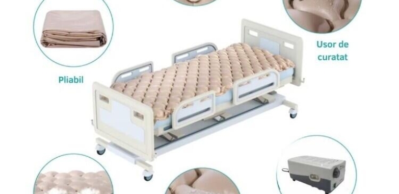 Saltea antiescara cu compresor KY-H5 200x90x7 cm – 130 celule