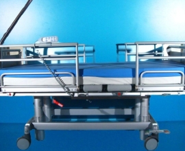 Pat electric spital pentru ingrijire pacienti cu patru sectiuni Volker