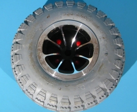 Roata cu cauciuc plin pentru Meyra Optimus 2 5.30/4.50-6