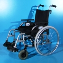 Scaun cu rotile din aluminiu Mobilex