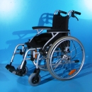 Scaun cu rotile din aluminiu  Drive – latime sezut 39 cm