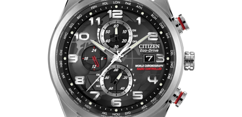 Citizen Eco-Drive Limited Edition (1.416 / 2.500) Radio-Controlled Chronograph World Timer