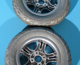 Roata cu cauciuc plin carucior electric 14 X 3.50-8