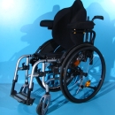 Scaun cu rotile din aluminiu  Sopur