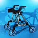 Scaun cu rotile din aluminiu  Breezy – latime sezut 60 cm