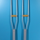 Carje cu sprijin subaxilar L aluminiu