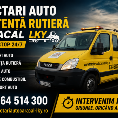 Tractari Auto si Asistenta Rutiera LKY 24/7 | Interventii Rapide Caracal, Olt