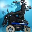 Carucior electric actionat cu gura Otto Bock C1000