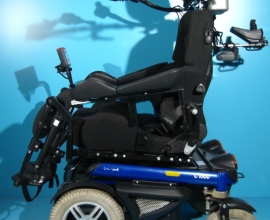 Carucior electric actionat cu gura Otto Bock C1000