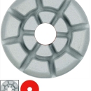 Discheta rigida slefuire si lustruire umed uscat pardoseala beton ARES 82mm cu grit 400 – 82DBWD1P2R90T400