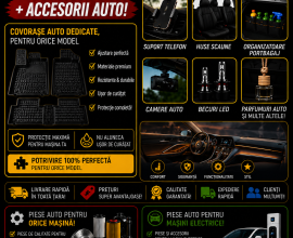 PIESE & ACCESORII AUTO PENTRU ORICE MARCĂ ȘI MODEL