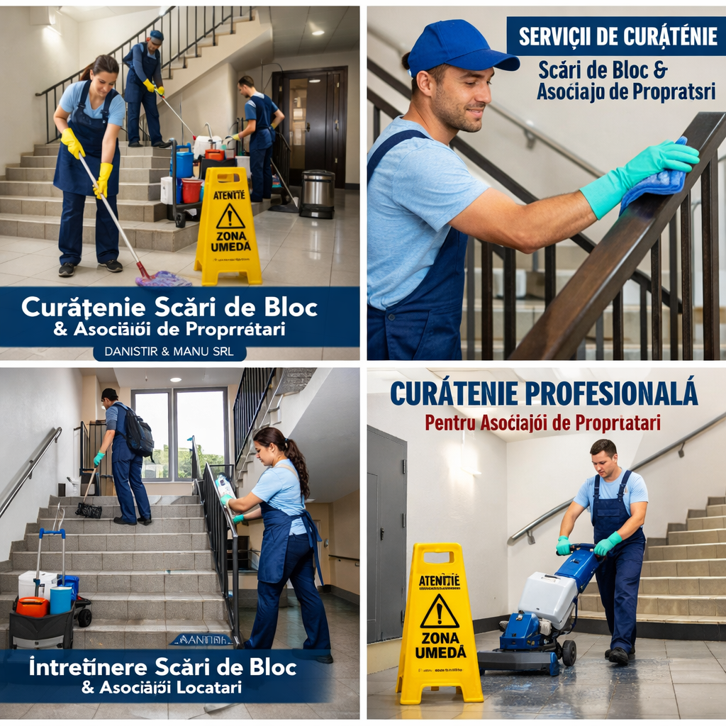 Servicii de Curatenie in Asociatii de Propietari