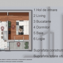 Apartament cu 2 camere , Str.Sperantei , Chiajna .