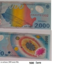 Vând Bancnotă 2000 lei anul 1999 cu eclipsa de soare