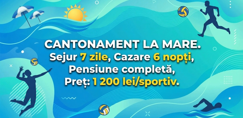 Oferta Cantonament Sportivi la Mare