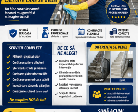 Servicii de Curatenie in Asociatii de Propietari