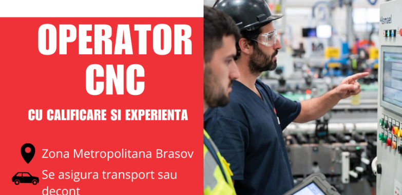OPERATOR CNC (strung sau freză)