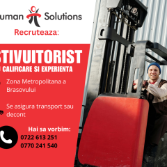 STIVUITORIST cu autorizație ISCIR