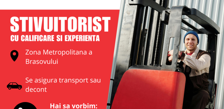 STIVUITORIST cu autorizație ISCIR