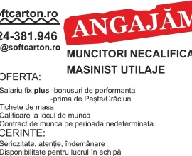 Angajam in sector 4
