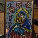 Icoane pe sticla de vânzare