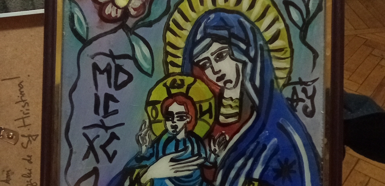 Icoane pe sticla de vânzare