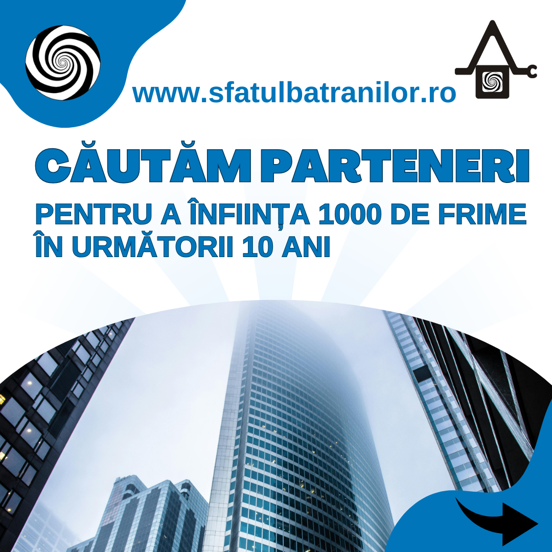 Cautam colaboratori pentru a infiinta 1000 de firme