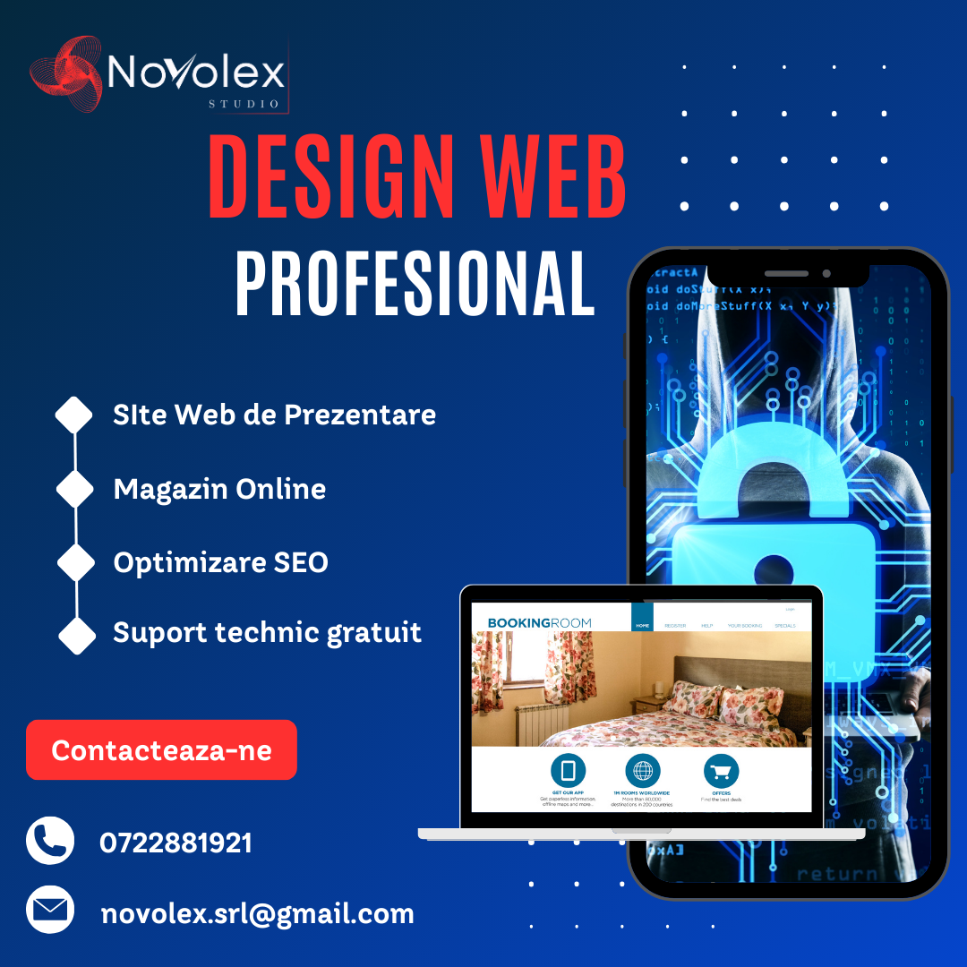Creare Site-uri Web Profesionale – Magazin Online – Web Design