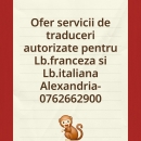 TRADUCERI AUTORIZATE