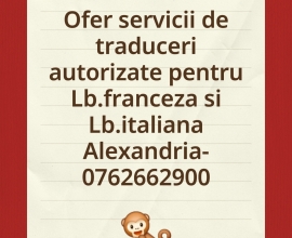 TRADUCERI AUTORIZATE
