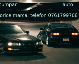 Cumpăr autoturisme orice marcă și în orice stare.