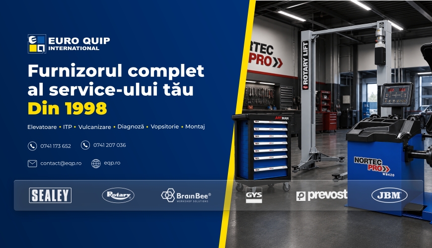 Echipamente profesionale pentru service auto – Euro Quip International