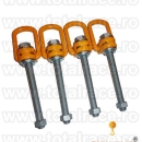 Inele rotative , inele ridicare tija lunga Total Race