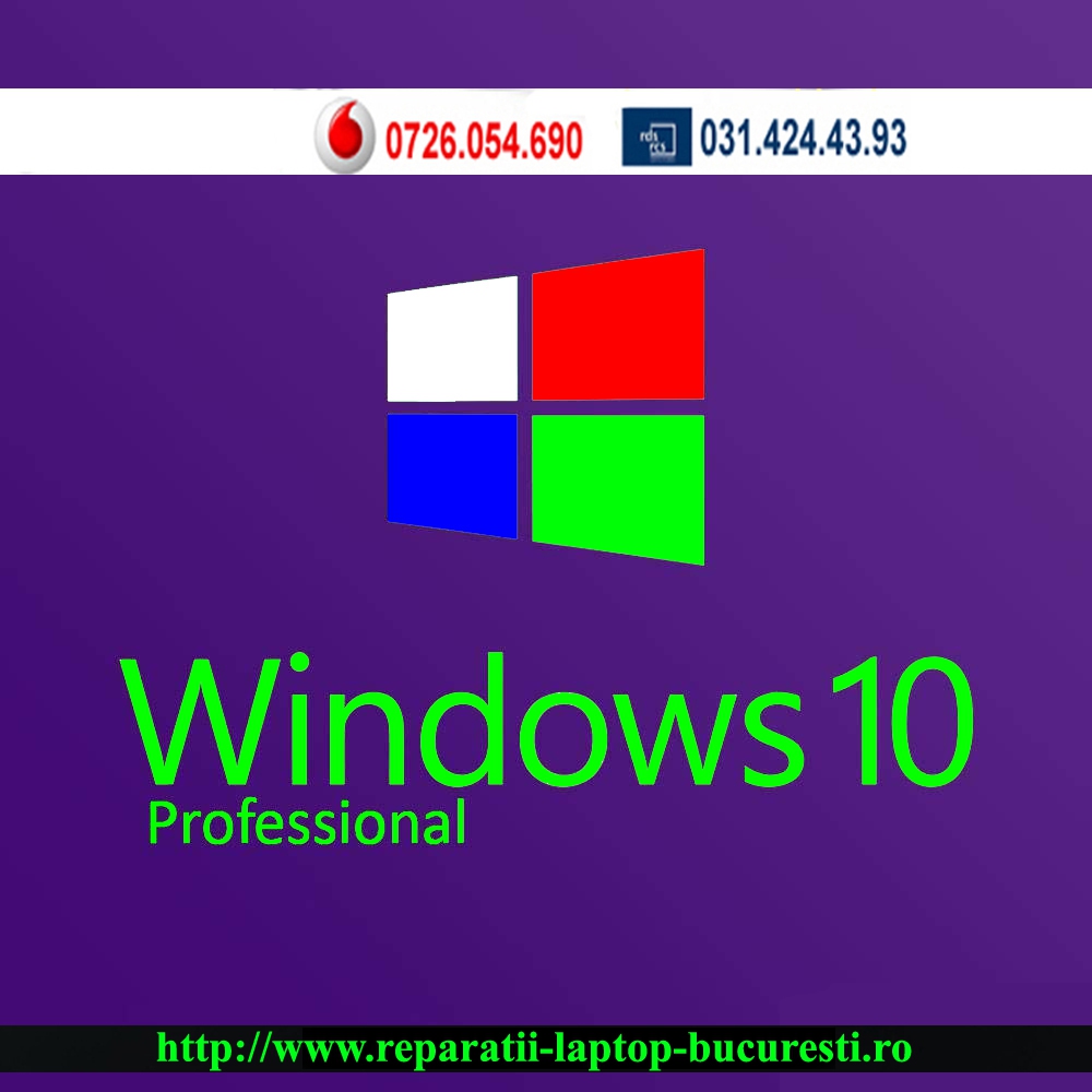 Instalare windows 10 Bucuresti Sector 1 devirusare copiere date