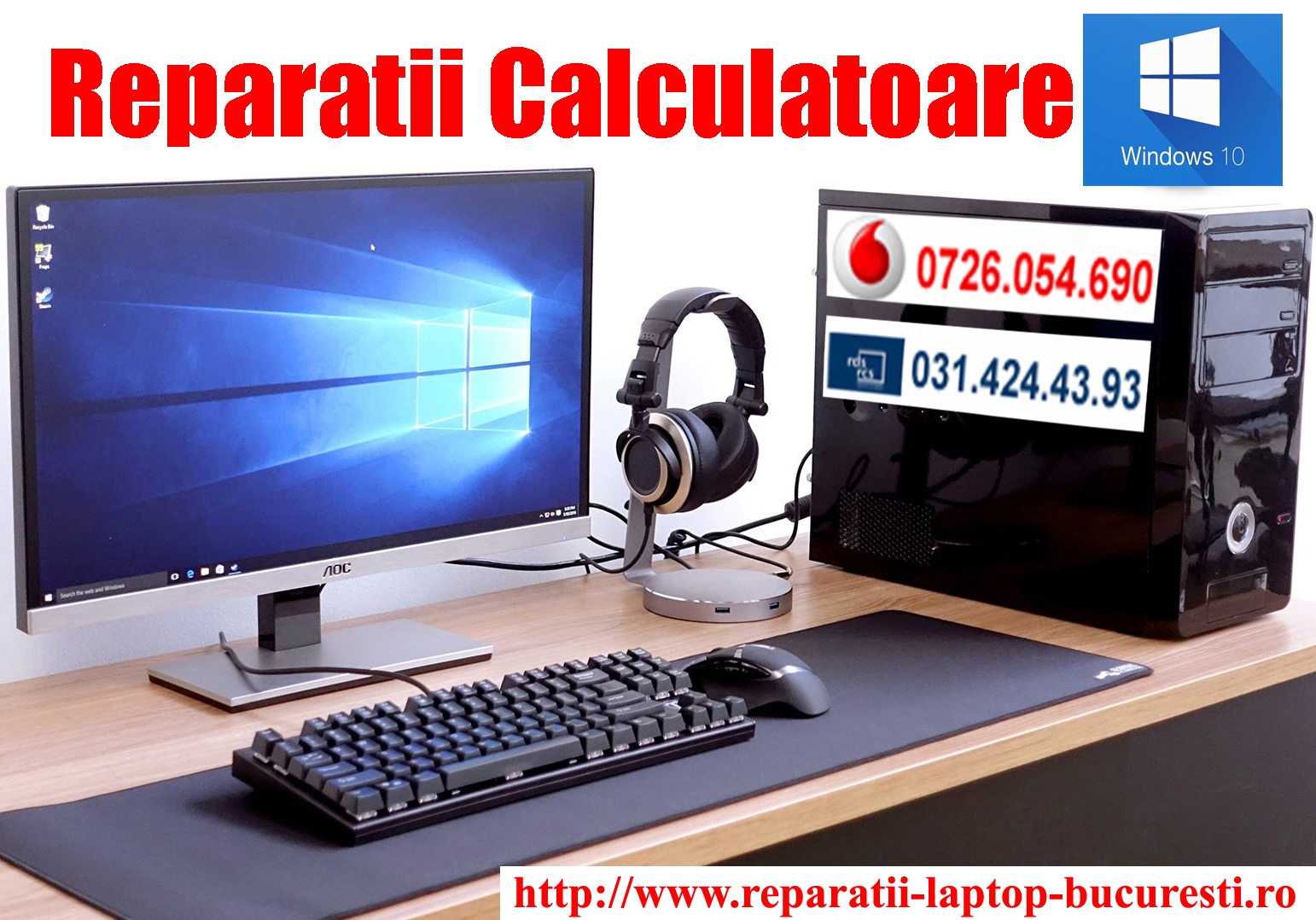 Service laptop Bucuresti – Instalare windows la domiciliul – service calculatoare Bucuresti Ilfov