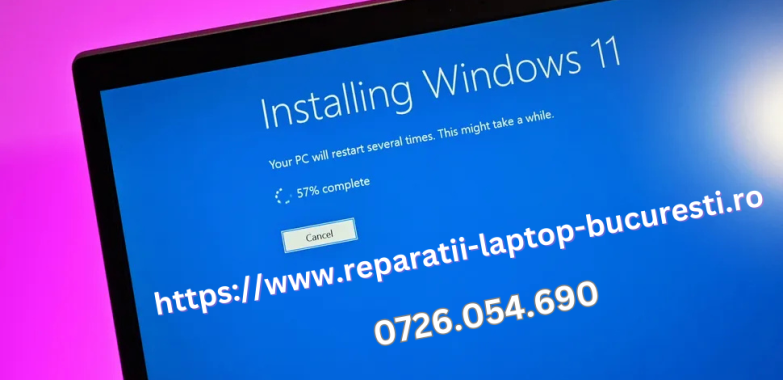 Service laptop Bucuresti – Ilfov Instalare windows la domiciliul clientului